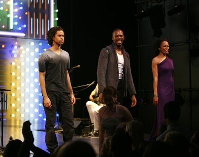 Chad Goodridge, Colman Domingo and Eisa Davis
 Photo