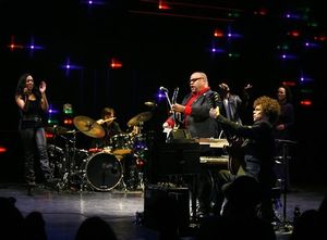 de'Adre Aziza, Stew and Christian Gibbs @ BroadwayWorld de'Adre Aziza, Stew and Christian Gibbs Photo