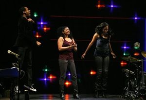 Daniel Breaker, Rebecca Naomi Jones and de\'Adre Aziza @ BroadwayWorld Daniel Breaker, Rebecca Naomi Jones and de\'Adre Aziza Photo