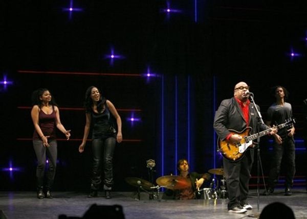 Rebecca Naomi Jones, de'Adre Aziza, Stew and Chad Goodridge Photo