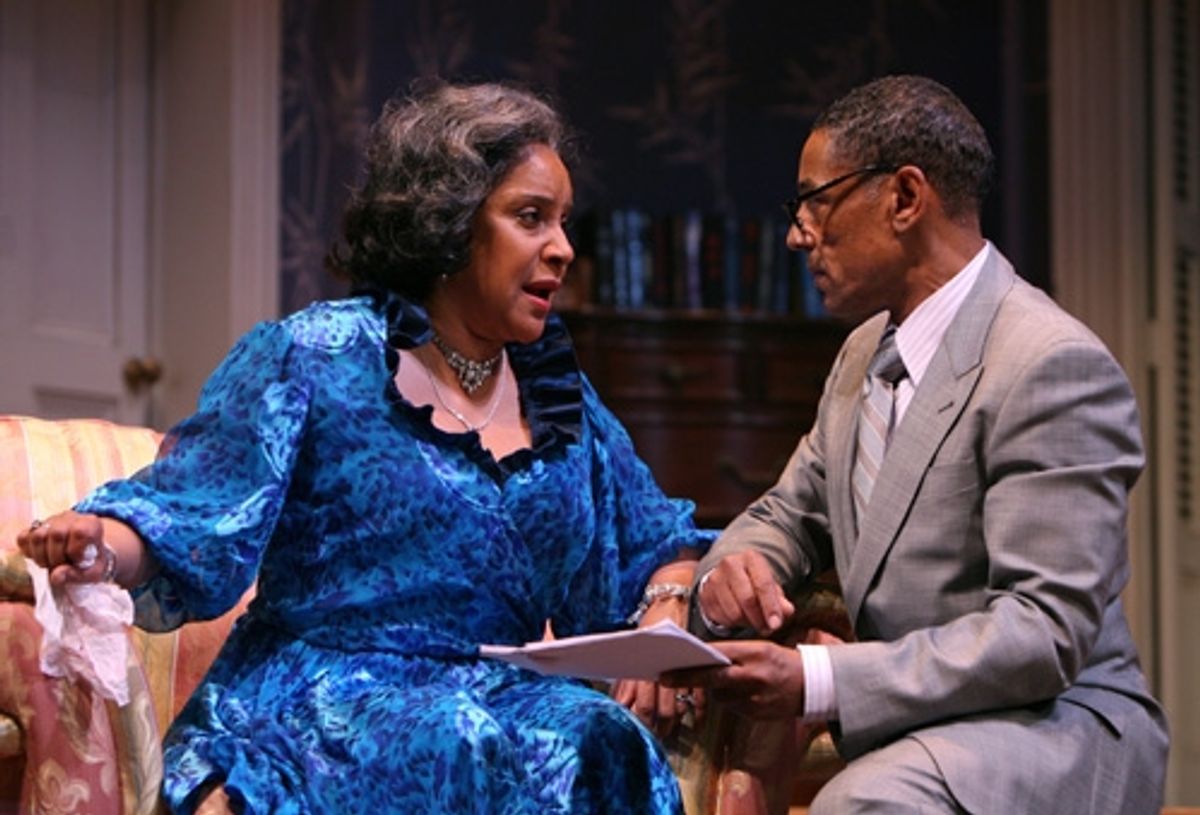 Phylicia Rashad and Giancarlo Esposito at 