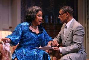 Phylicia Rashad and Giancarlo Esposito Photo