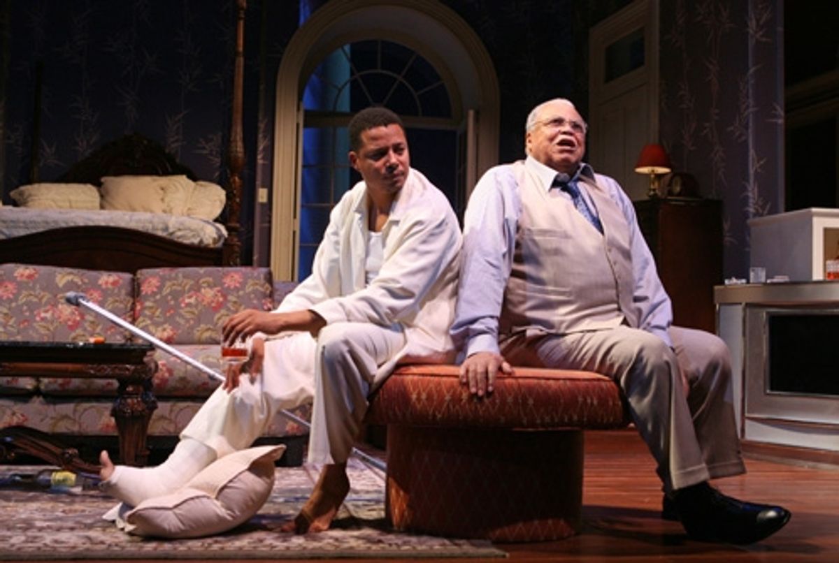 Terrence Howard and James Earl Jones at 
