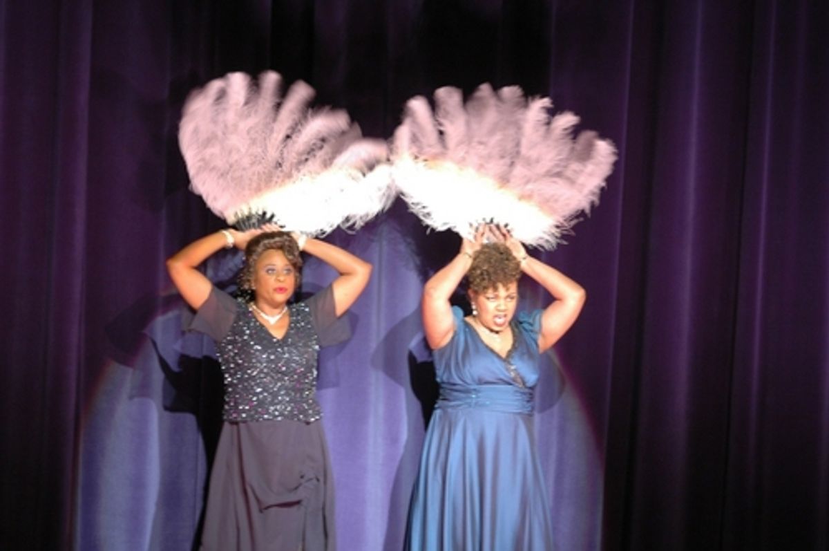 Danielle Lee Greaves and Aisha de Haas at 'Ain't Misbehavin' Opens at White Plains