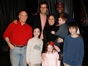 Molly Shannon and family meet with Eddie Korbich, Norm Lewis, Trevor Braun, and Brian D'Addario @ BroadwayWorld Molly Shannon and family meet with Eddie Korbich, Norm Lewis, Trevor Braun, and Brian Photo