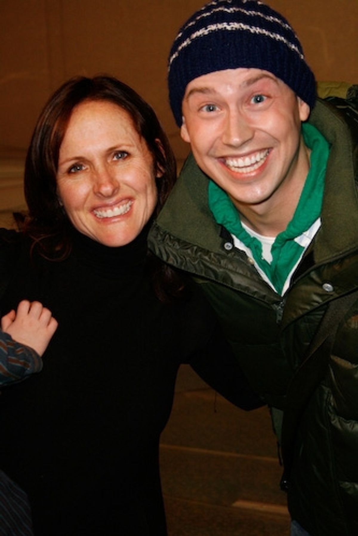 Molly Shannon and Tyler Maynard at 
