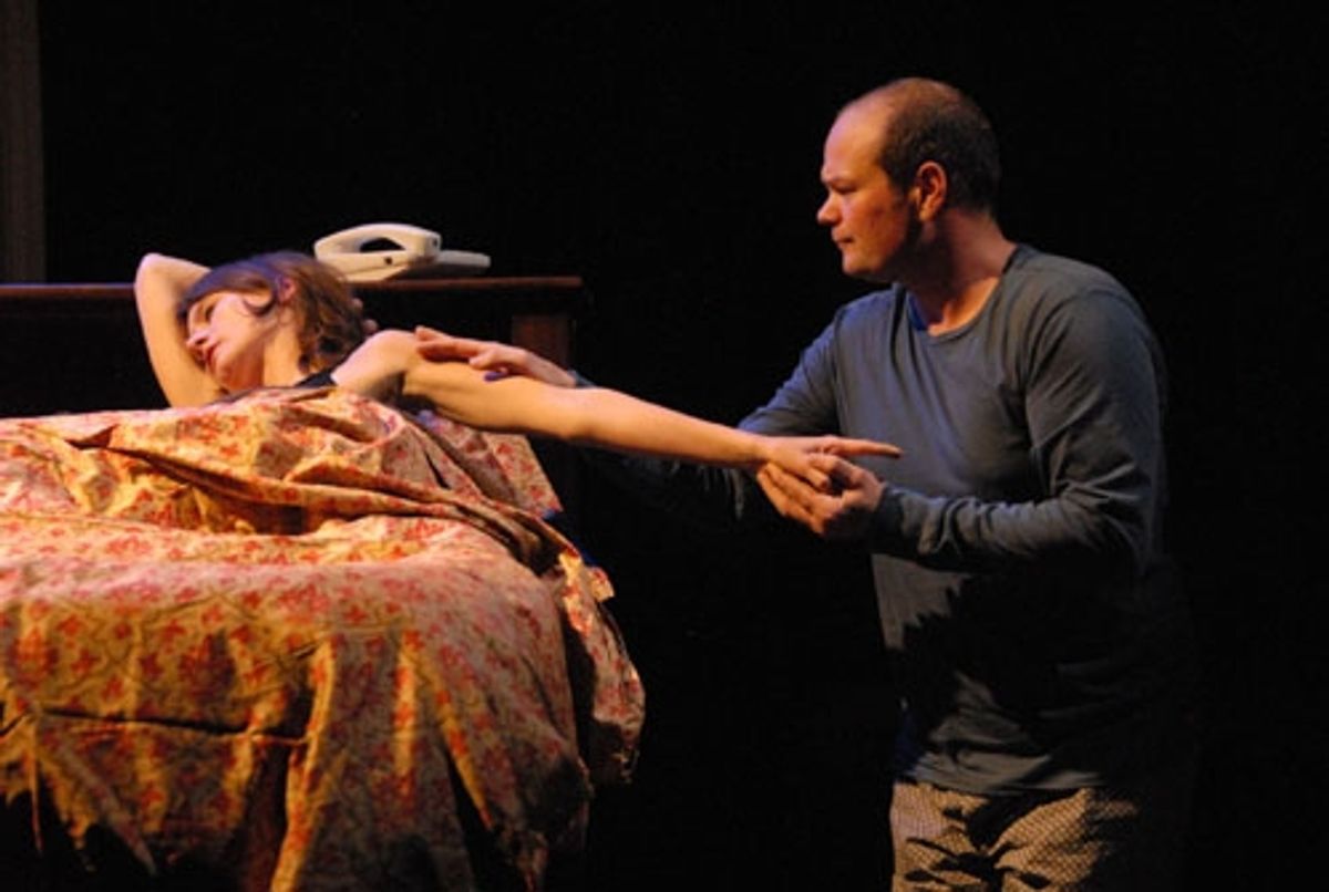 Emily Mortimer and Chris Bauer at 