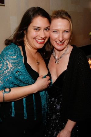 Vanessa Aspillaga and Laurie Williams Photo