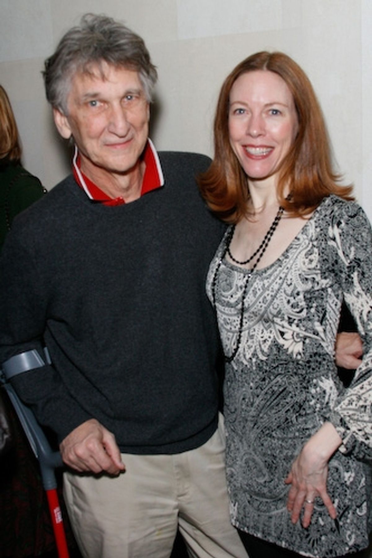 Playwright Charles Mee and Veanne Cox at 