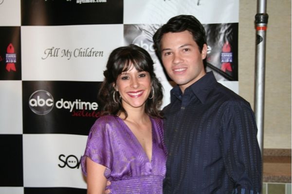 Kimberly McCullough (GH) and Jason Tam Photo