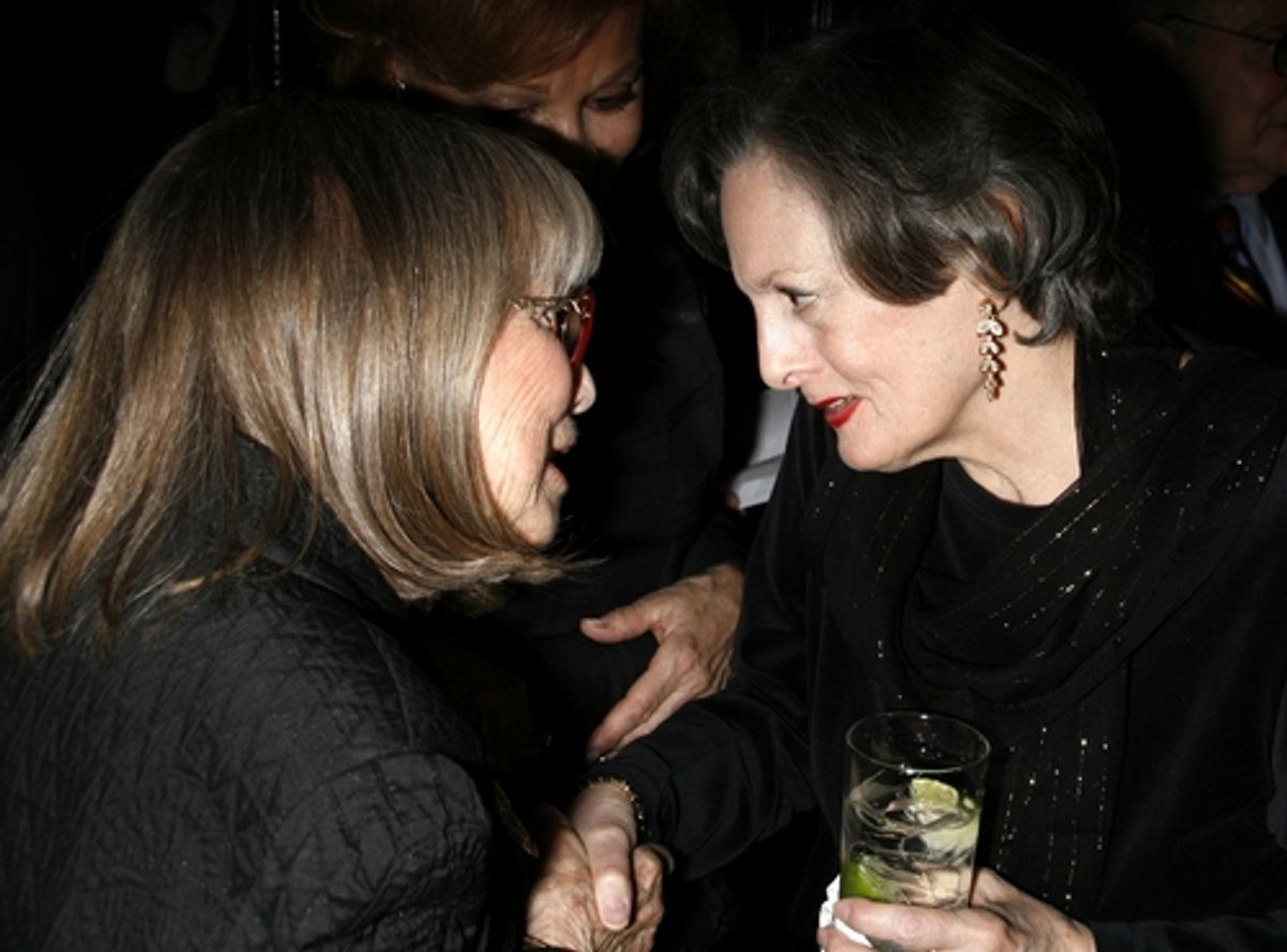 Julie Harris and Dana Ivey at Julie Harris Honored at Actors Company Crystal Gala