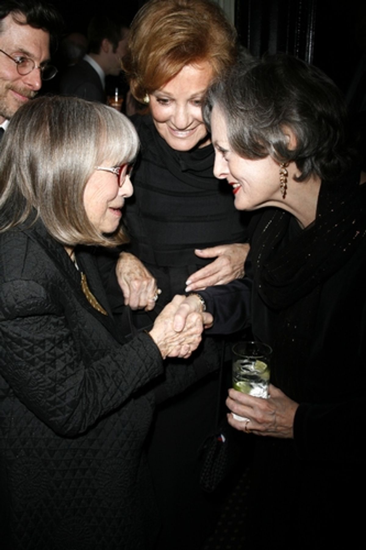 Julie Harris and Dana Ivey at Julie Harris Honored at Actors Company Crystal Gala