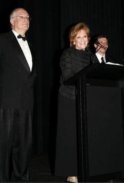Simon Jones and Cynthia Harris Photo