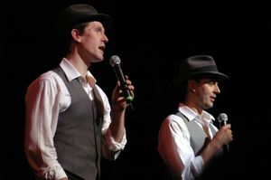 Jeffrey Denman and Noah Racey Photo