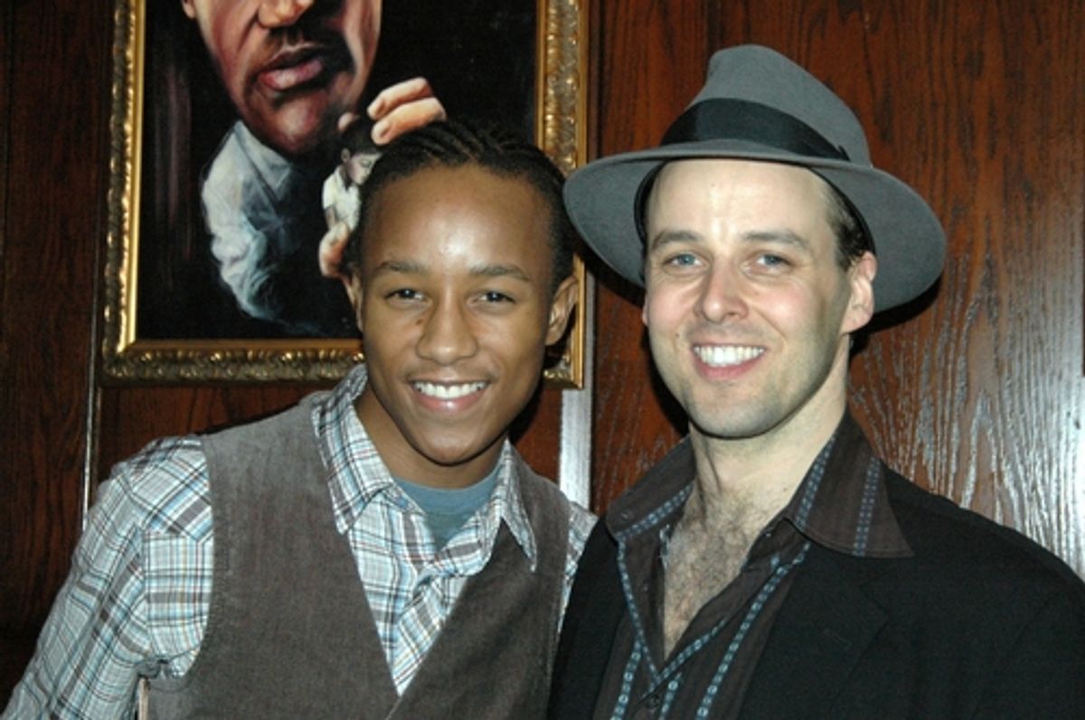 Kendrick Jones and Noah Racey at 