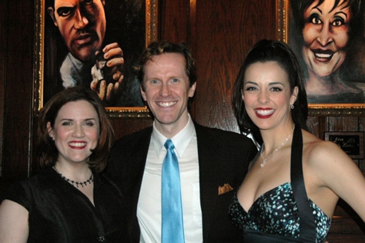 Donna Lynne Champlin, Jeffrey Denman and Erin Crouch at 