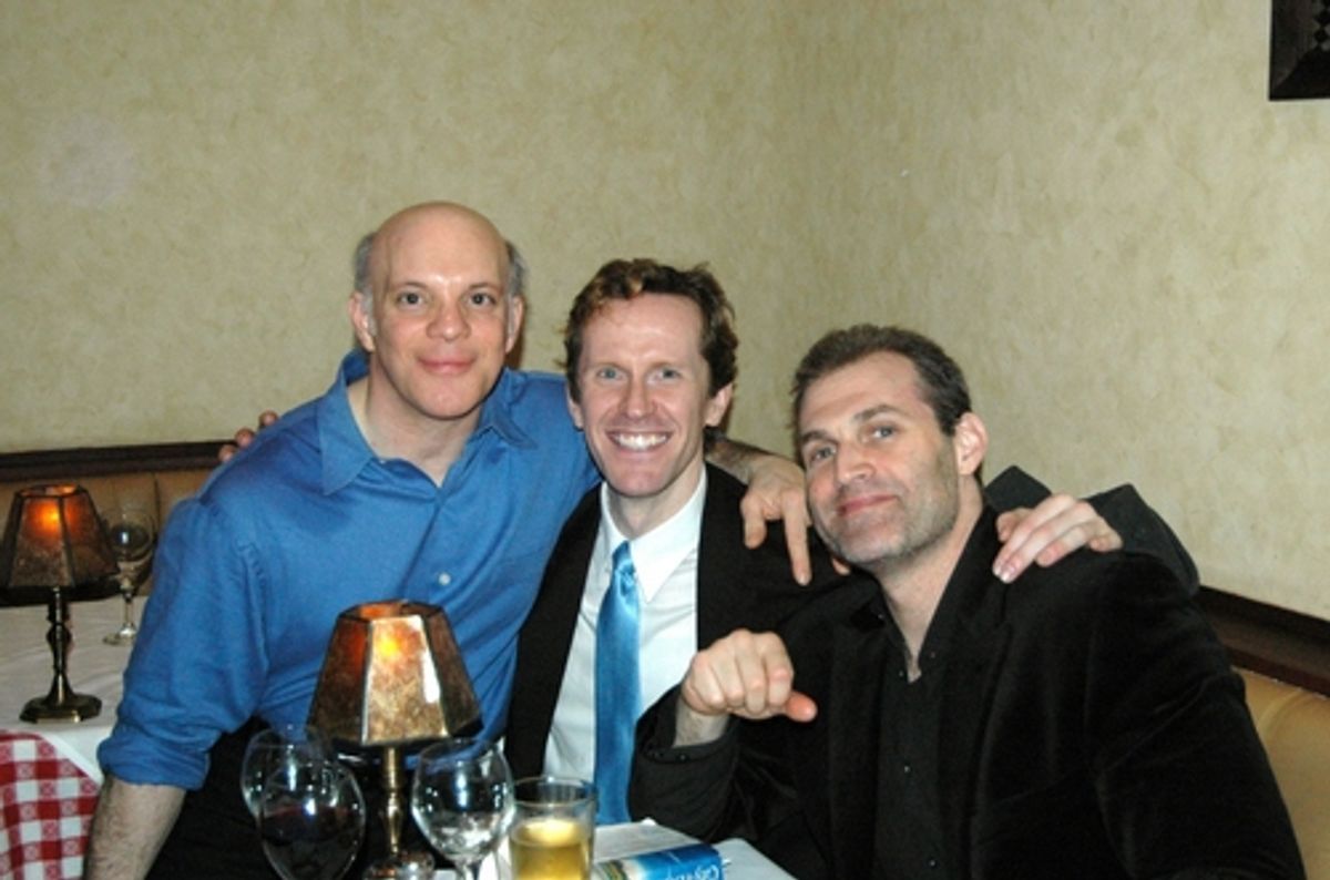Eddie Korbich, Jeffrey Denman and Marc Kudisch at 