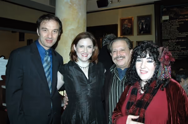 Ilir Rizaj (Tony DiNapoli's Restaurant Times Square), Donna Lynne Champlin,Ellis Nass Photo