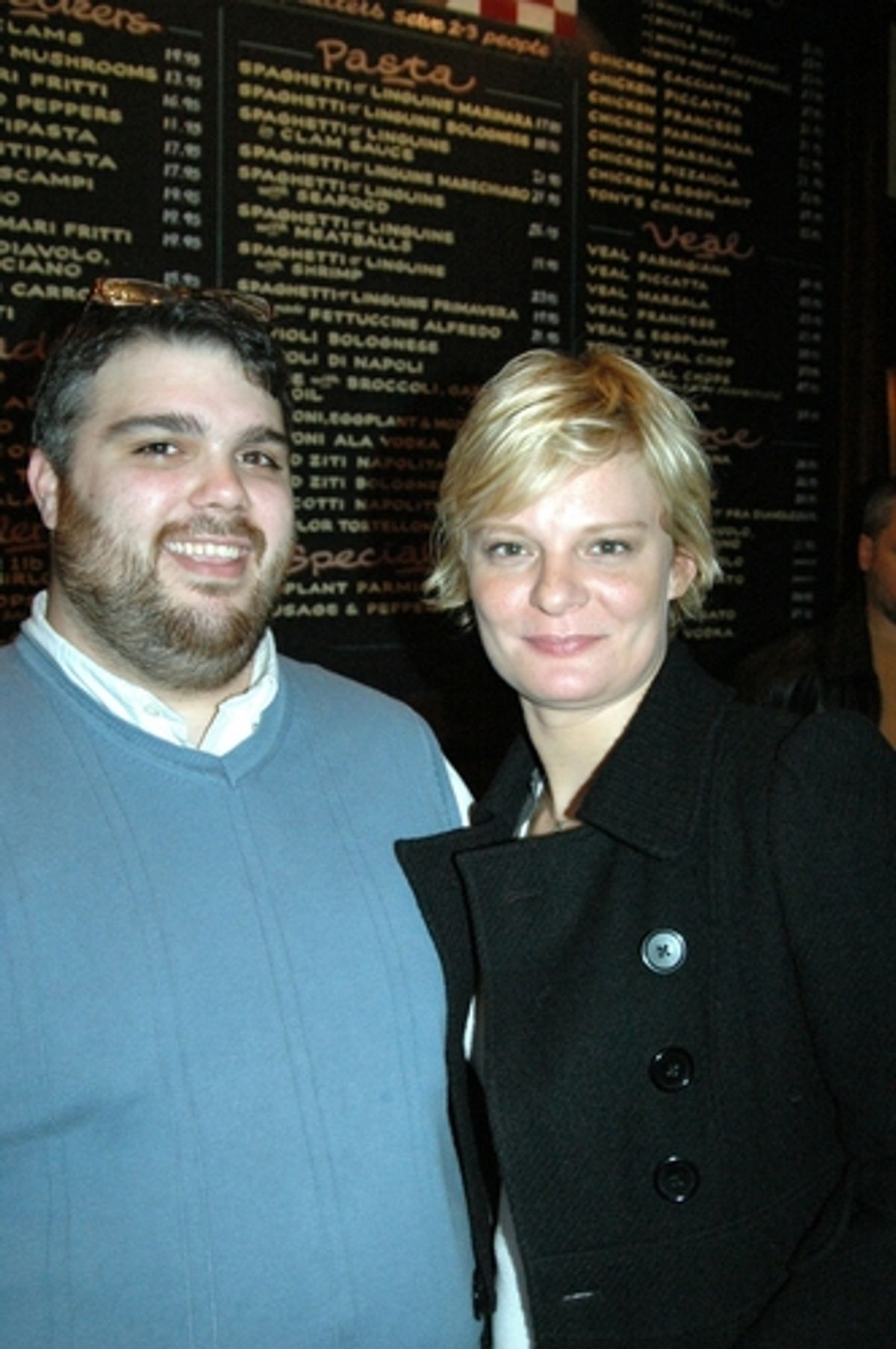 Jonathan Pate and Martha Plimpton at 