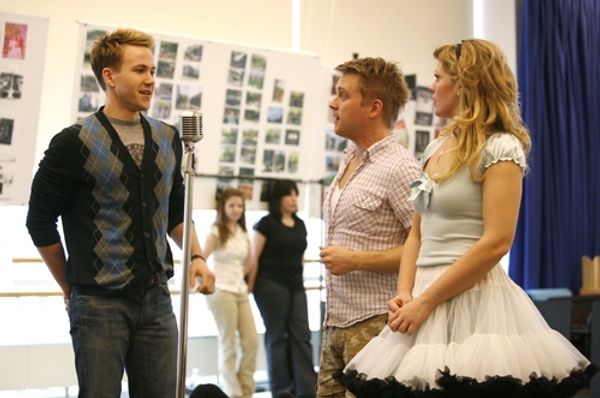 Christopher J. Hanke, Michael Buchanan and Elizabeth Stanley Photo