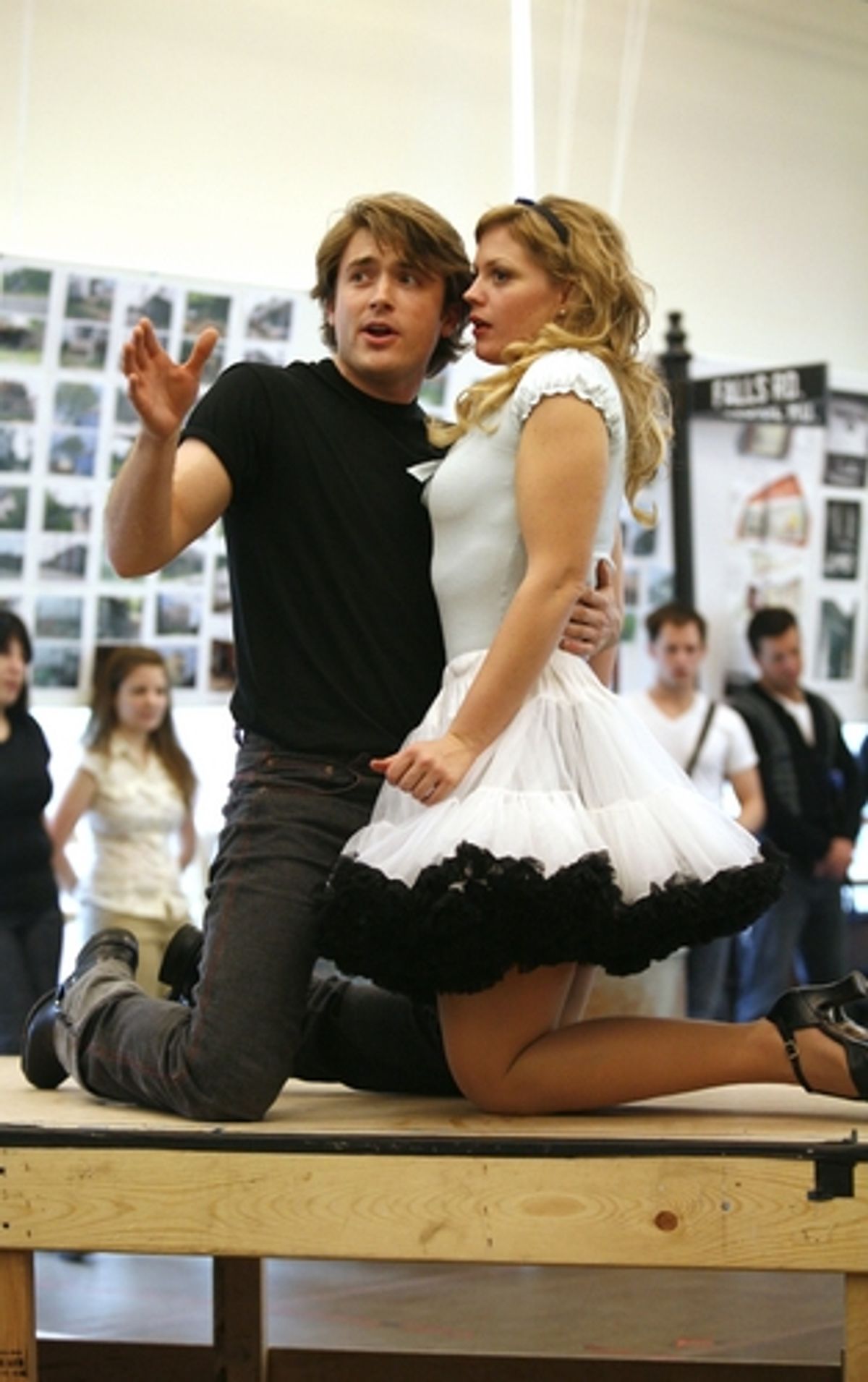 James Snyder and Elizabeth Stanley at 