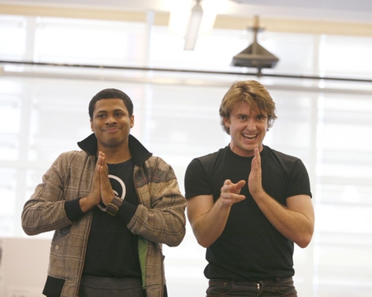 Chester Gregory II and James Snyder at 