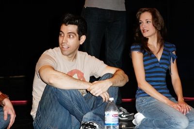Jose Restrepo and Laura Osnes Photo