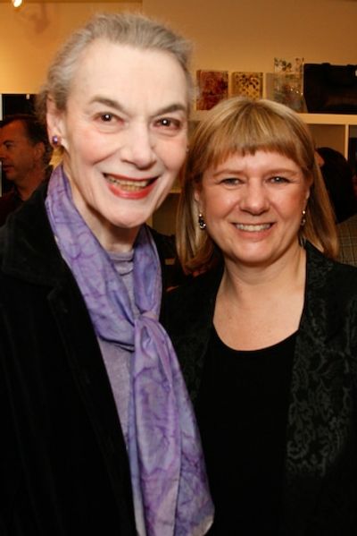 Marian Seldes and Kathleen Clark Photo