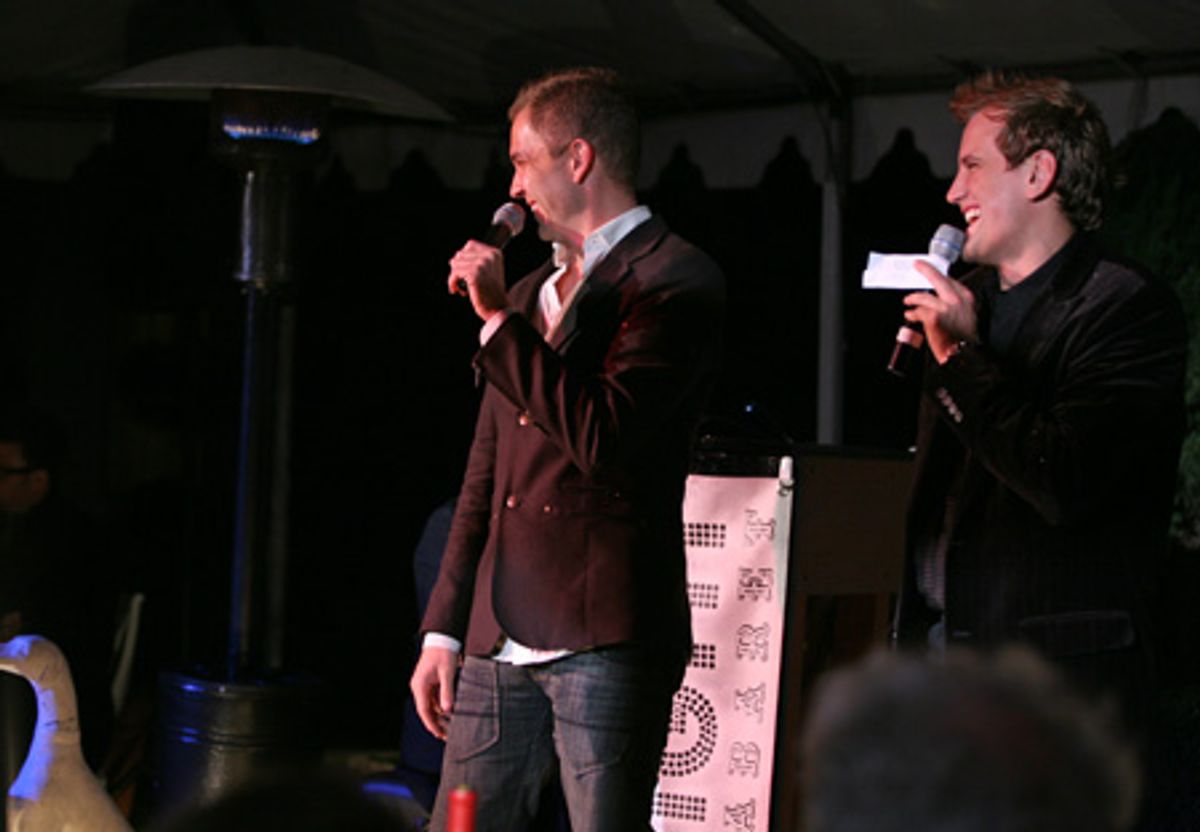 Shane Scheel and Chris Isaacson at 