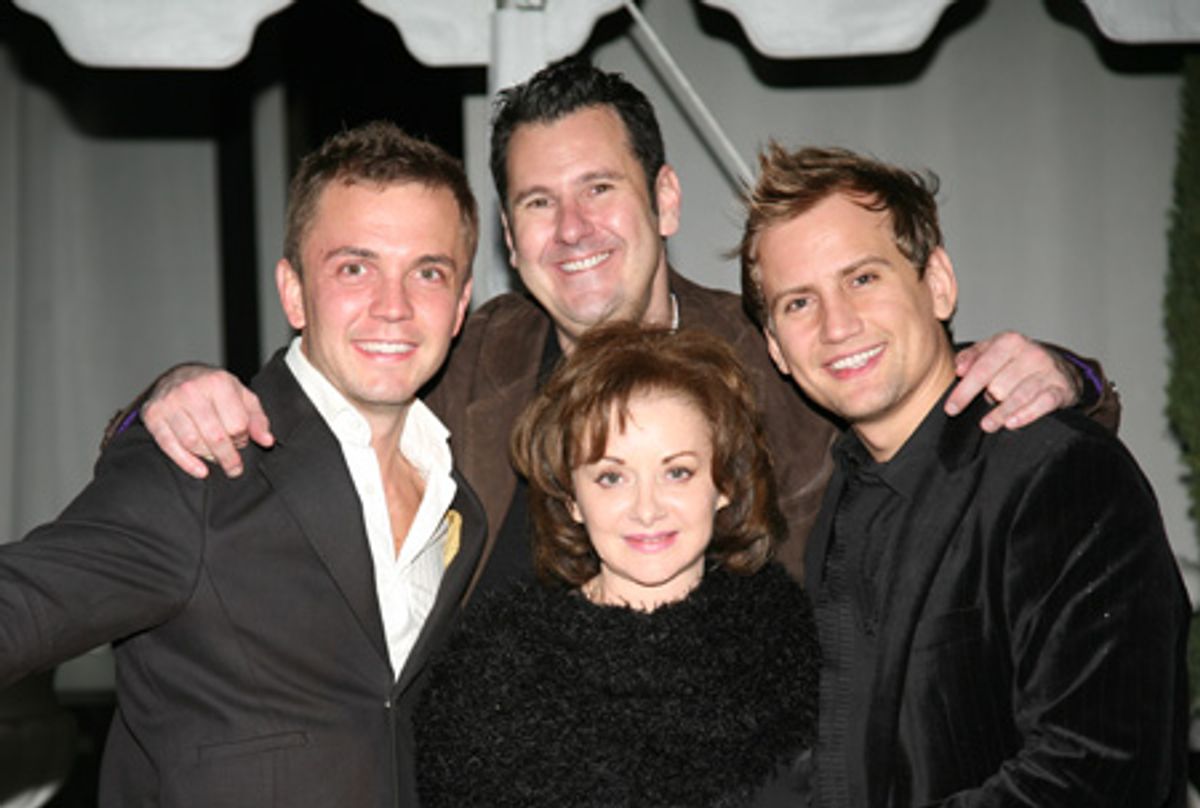 Shane Scheel, Lee Lessack, Chris Isaacson & Jil Aigrot at 