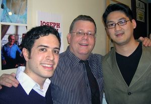 Adam Gwon, York Producing Artistic Director James Morgan, and Tim Huang celebrate the success of the York's first ever NEO Spotlight Concert @ BroadwayWorld
Adam Gwon, York Producing Artistic Director James Morgan, and Tim Huang celebrate t Photo