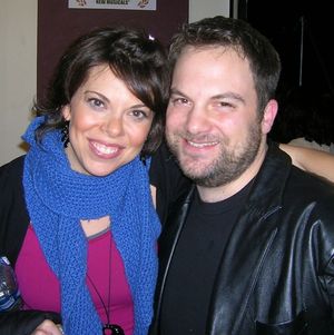 Jill Abramovitz and music director Vadim Feichtner @ BroadwayWorld Jill Abramovitz and music director Vadim Feichtner Photo