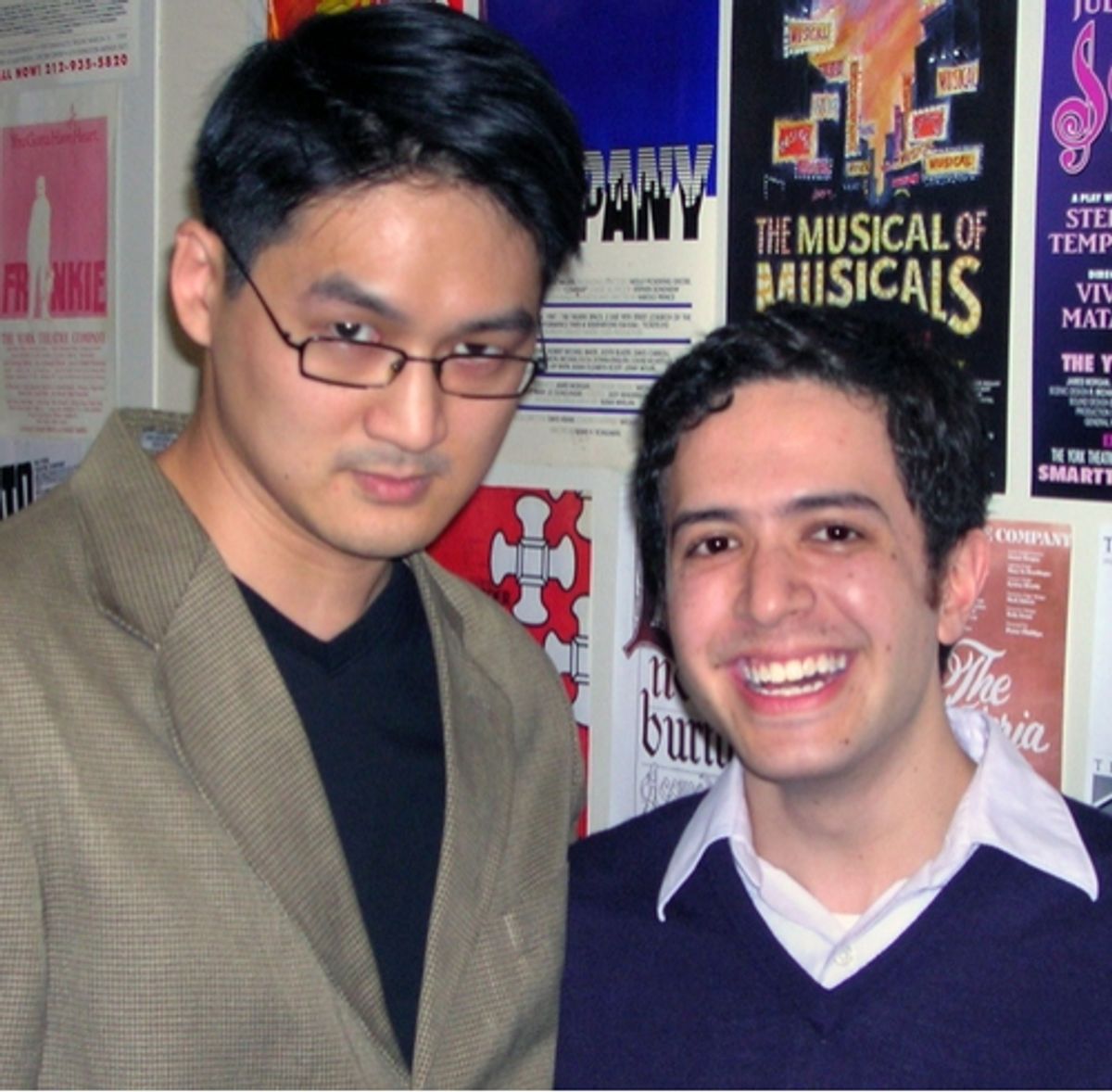 Songwriters Tim Huang and Adam Gwon at 