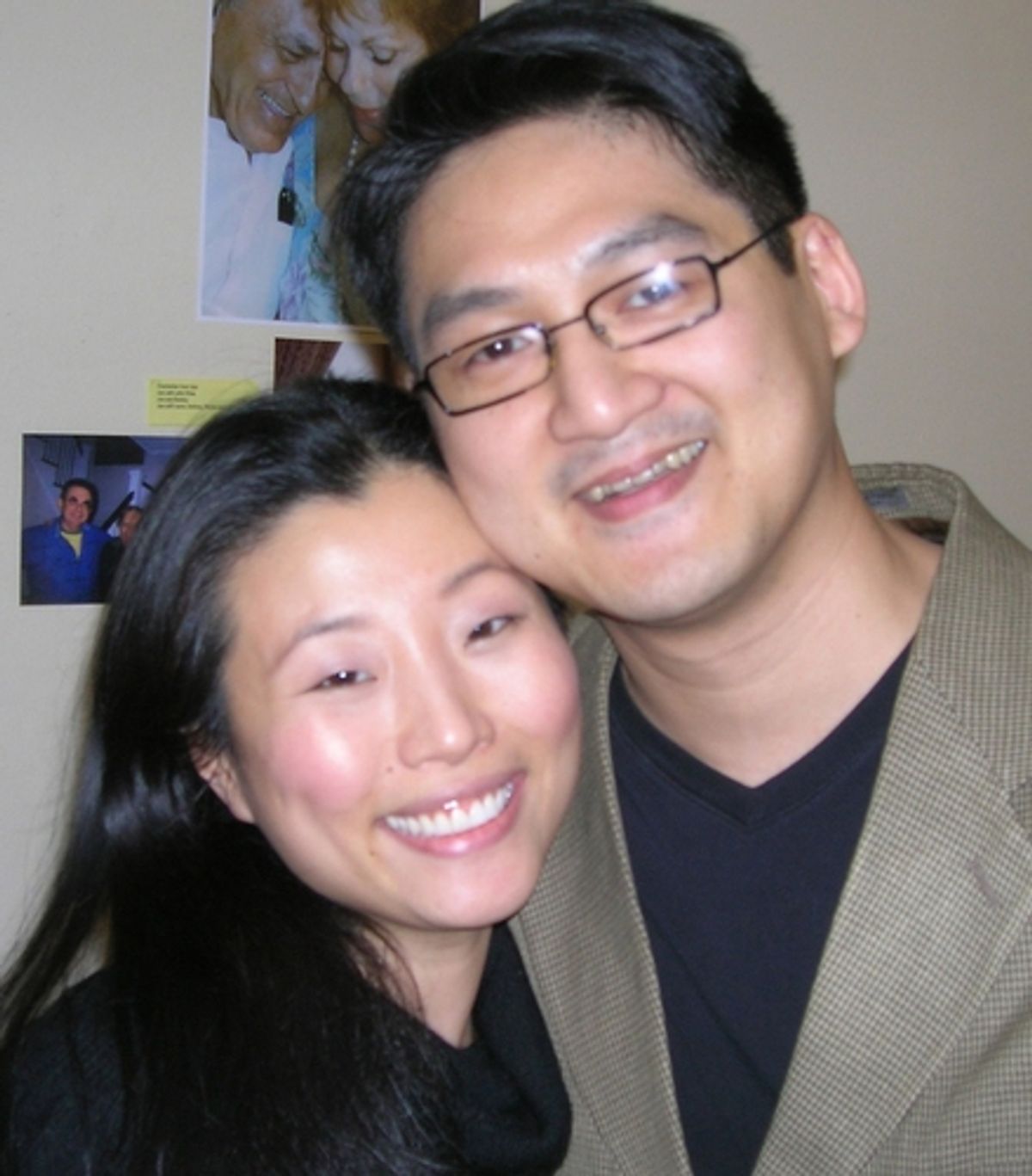 Deborah S. Craig (Spelling Bee) and songwriter Tim Huang at 