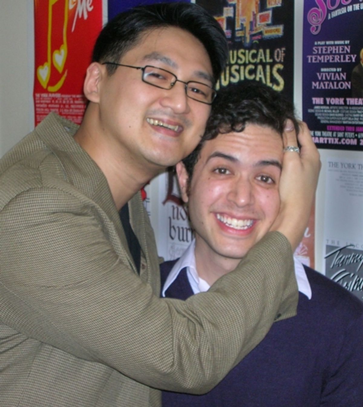 Songwriters Tim Huang and Adam Gwon at York Theatre's Inaugural NEO Spotlight Concert with Gwon & Huang