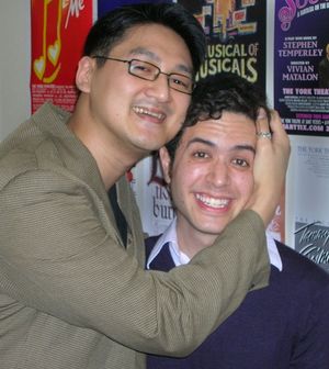 Songwriters Tim Huang and Adam Gwon @ BroadwayWorld Songwriters Tim Huang and Adam Gwon Photo
