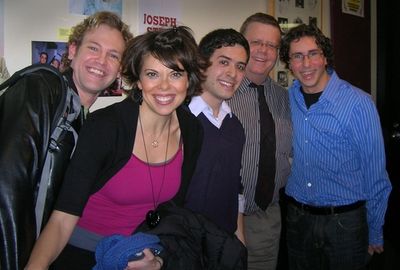 Michael Hunsacker, Jill Abramovitz, Adam Gwon, Jim Morgan and Michael Ruby (librettis Photo