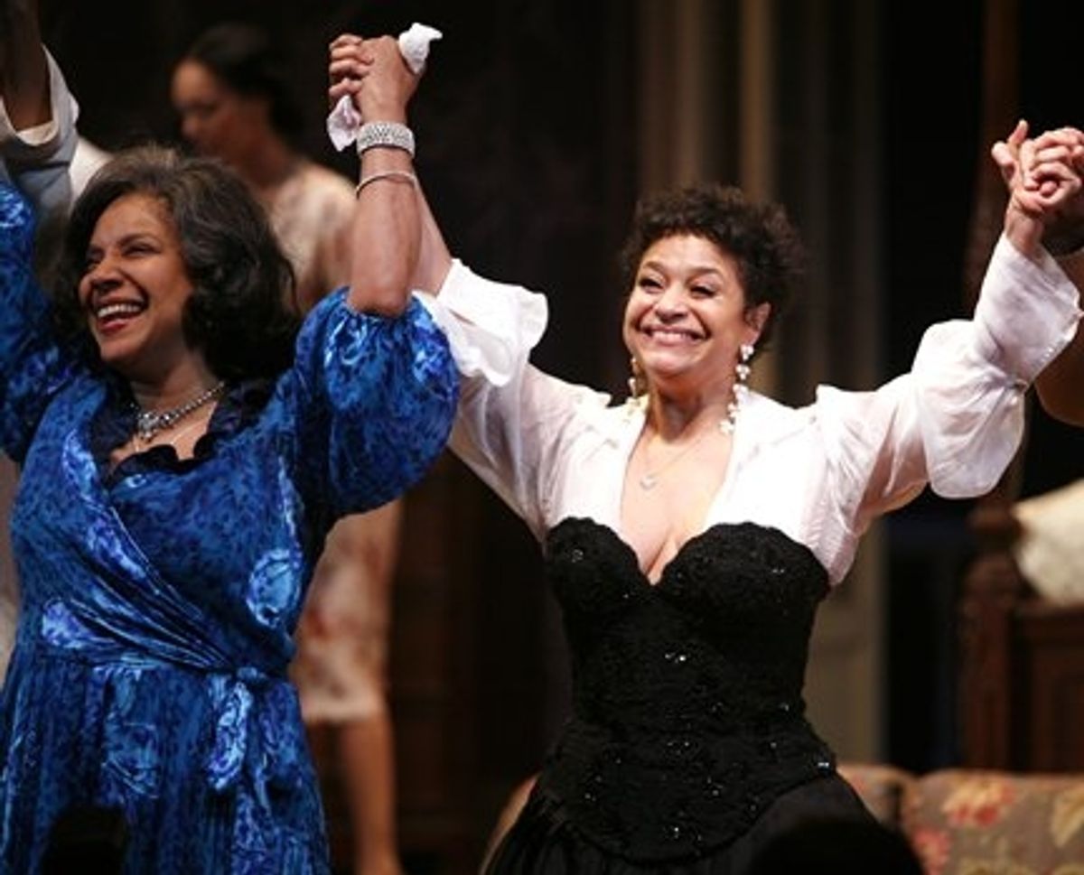 Phylicia Rashad and Debbie Allen at 