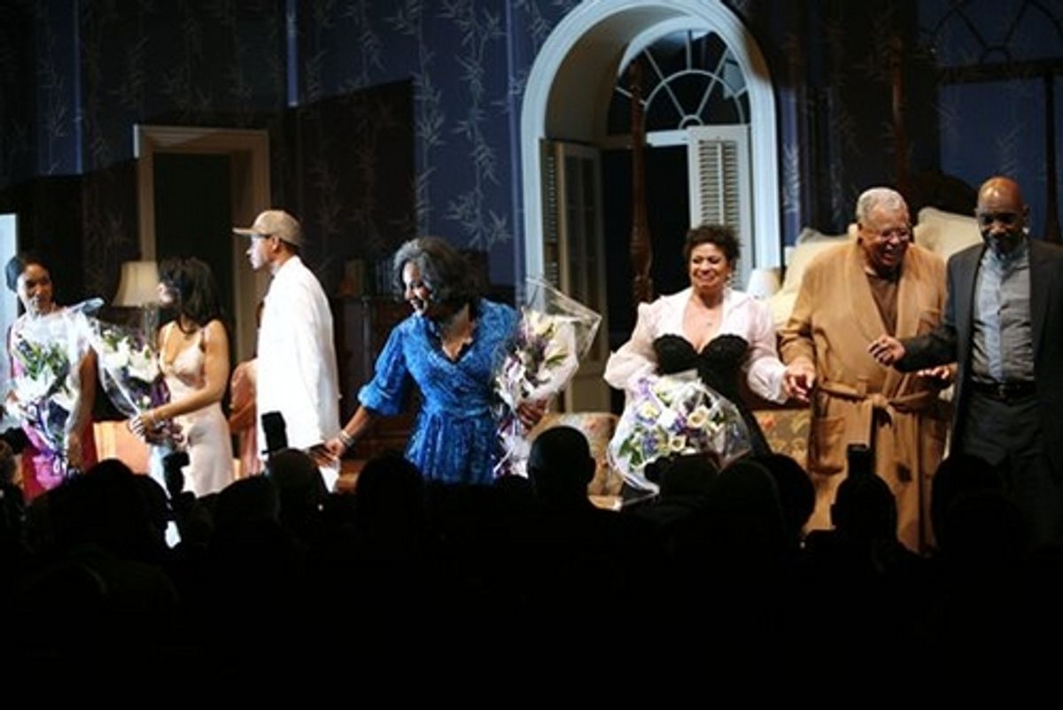 Lisa Arrindell Anderson, Anika Noni Rose, Terrence Howard, Phylicia Rashad, Debbie Allen, James Earl Jones and Lou Myers at 