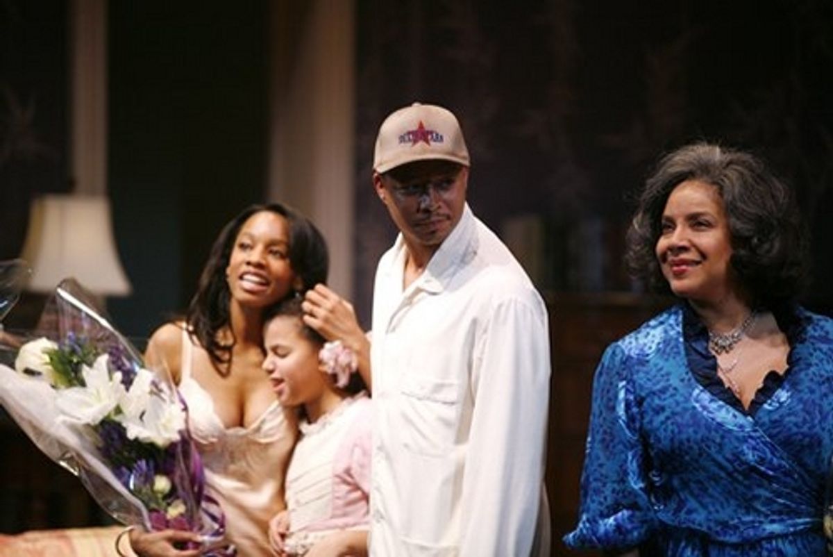 Anika Noni Rose, Terrence Howard and Phylicia Rashad at 