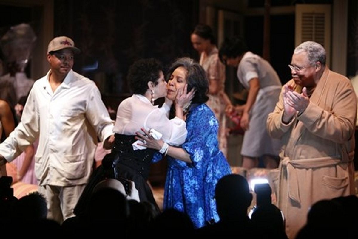 Terrence Howard, Debbie Allen and James Earl Jones at 