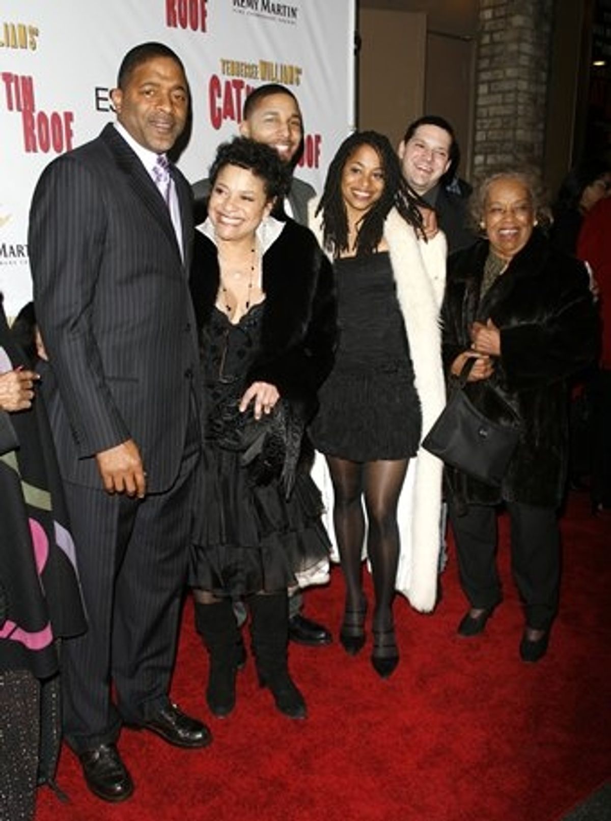 Norm Dixon and Debbie Allen with family at 