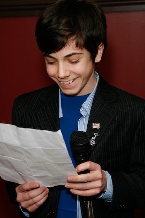 Henry Hodges introduces the evening @ BroadwayWorld Henry Hodges introduces the evening Photo