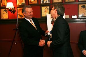 Max Klimavicius and Thomas Schumacher @ BroadwayWorld Max Klimavicius and Thomas Schumacher Photo