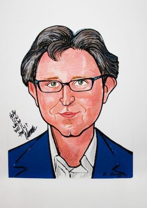 Thomas Schumacher's Caricature @ BroadwayWorld Thomas Schumacher's Caricature Photo