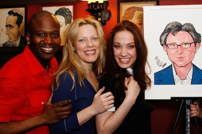 Tituss Burgess, Sherie Rene Scott, and Sierra Boggess Photo