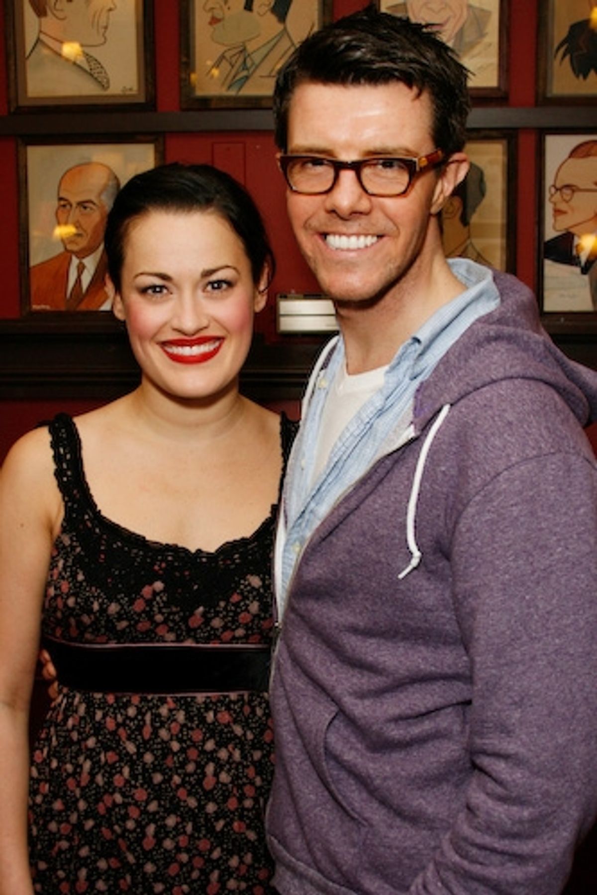 Ashley Brown and Gavin Lee at 