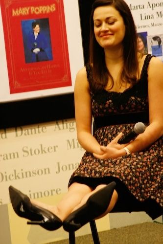 Photo Coverage: Ashley Brown, Michael Lassel at Barnes & Noble Book-Signing — photo 6 of 30