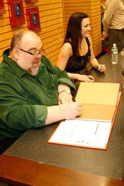 Michael Lassell and Ashley Brown
 Photo