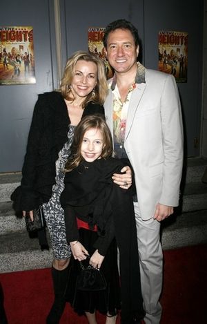 Kevin McCollum (Producer) with wife, Lynnette Perry, and daughter Photo